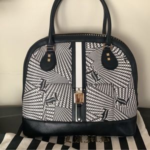 L.A.M.B. Samburu Bowler handbag New